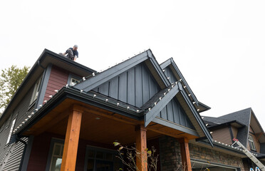 Professional Installing Christmas Lights