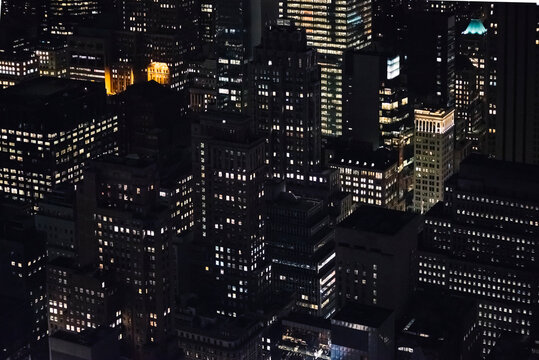 New York City by night