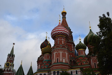 Fototapeta na wymiar Red Square. St. Basil's Cathedral. Moscow