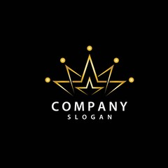 Star crown logo template © feri