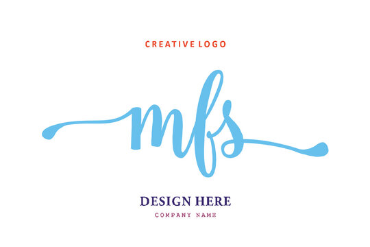 MFS lettering logo is simple, easy to understand and authoritative