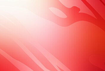 Light Red vector blurred shine abstract texture.