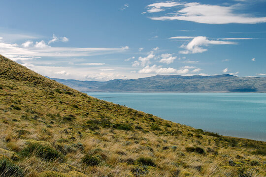 Lago Argentino in El Calafate, Argentina