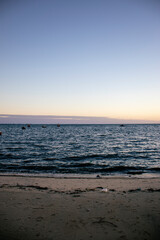 Obraz premium sunset on the beach
