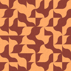 Fototapeta premium Abstract Geometric Pattern generative computational art illustration