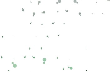 Light Green vector template with circles.