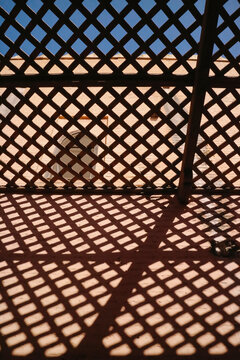 Shadow lines.
