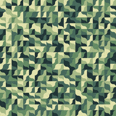 Abstract Geometric Pattern generative computational art illustration