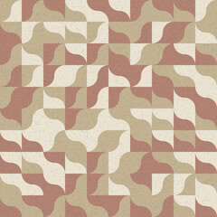 Abstract Geometric Pattern generative computational art illustration