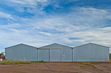 Fototapeta na wymiar Agricultural sheds