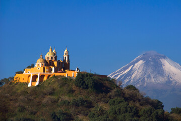 Vista de Cholula Puebla