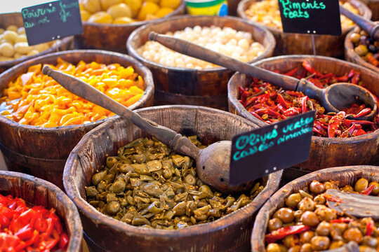 Spicy variation displayed on concession stand