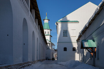 Fototapeta na wymiar street in winter