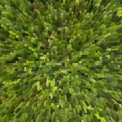 Purple green Pixel art of vibrant different colors 3d rendering background illustration