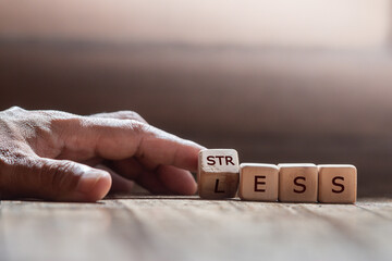 hand holding dice with text for illustration of 