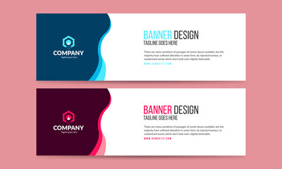 Banner set design. 2 premium vector cover. social media cover set template. Banner template ads, gift card, ads, sale tag design. Social media cover or banner design for promotion. web banner design.