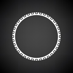 Bike Tyre Icon