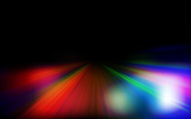Dark Multicolor vector abstract blurred layout.