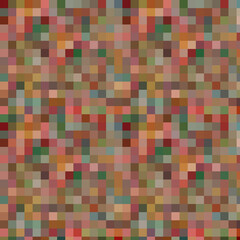 brown Blurry pixels Colorful background illustration