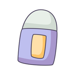 eraser cartoon doodle hand drawn concept vector kawaii illustration