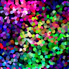bokeh spectral optimal partitions mosaic Colorful Texture background illustration