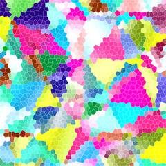 cute mosaic Colorful Texture background illustration