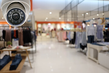CCTV tool in Shopping mall Equipment for security systems.