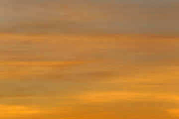 Sky and clouds after sunset,twilight sky background.