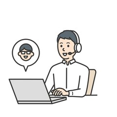 お金を送金、入金する人