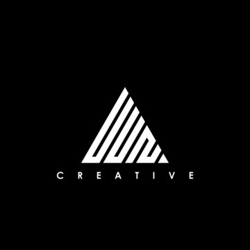 UUN Letter Initial Logo Design Template Vector Illustration