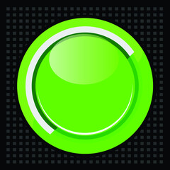 green button with a button