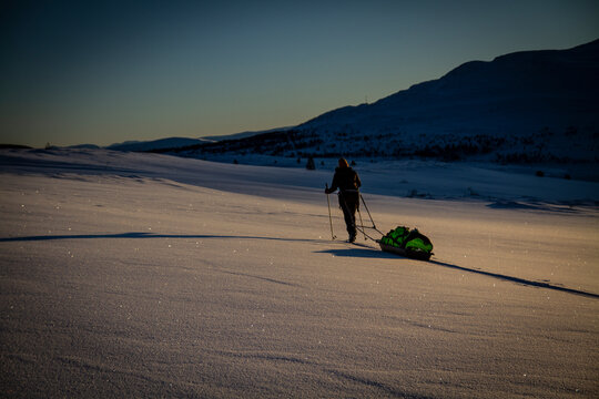 Across the Arctic plains