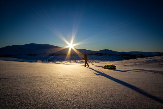 Across the Arctic plains