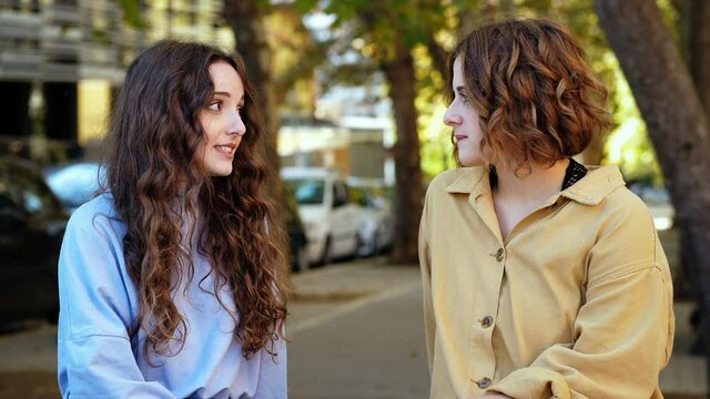 failed approach - girl talks to a friend of hers who suddenly tries to kiss her
