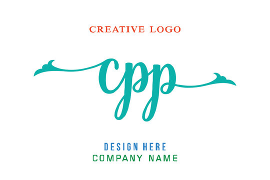 CPP lettering logo is simple, easy to understand and authoritative