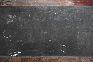 Old antique desk table surface texture backgound top view.