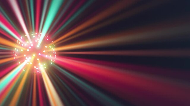 Disco ball seamless VJ loop