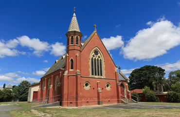 St Peter's Catholic Church (built 1907) in Birregurra, Victoria, Australia.
