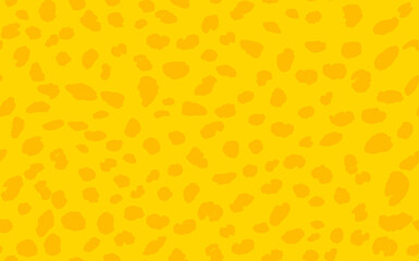 Abstract modern leopard seamless pattern. Animals trendy background. Orange decorative vector stock illustration for print, card, postcard, fabric, textile. Modern ornament of stylized skin