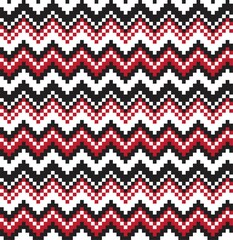 Christmas Fair Isle Seamless Pattern Background