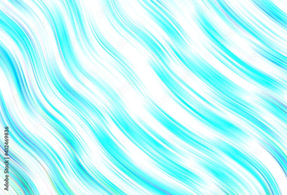 Poster light vector backdrop with curved lines.