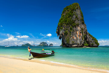Fototapeta na wymiar Thailand tropical vacation concept background