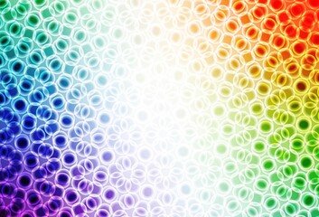 Light Multicolor vector texture with disks.