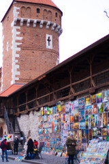 Fototapeta premium art in the city center in krakow