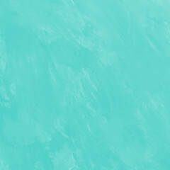 Modern contemporary acrylic background. Aqua texture made with a palette knife. Abstract painting on paper. Mess on the canvas.