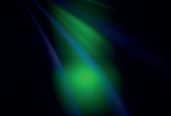 Dark Blue, Green vector blurred bright texture.