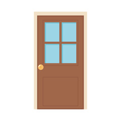 Wood door vector. free space for text. wallpaper. background.