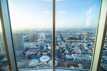 Fototapeta na wymiar DUBAI, UAE - December, 2020 : Dubai, the view of Dubai downtown