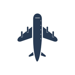 Airplane icon. Plane, rocket, plane icon. airplane up and down, landing and flying icon with vector illustration and flat style.
