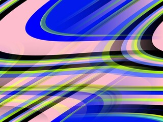 Pink blue black circular lines abstract background with lines